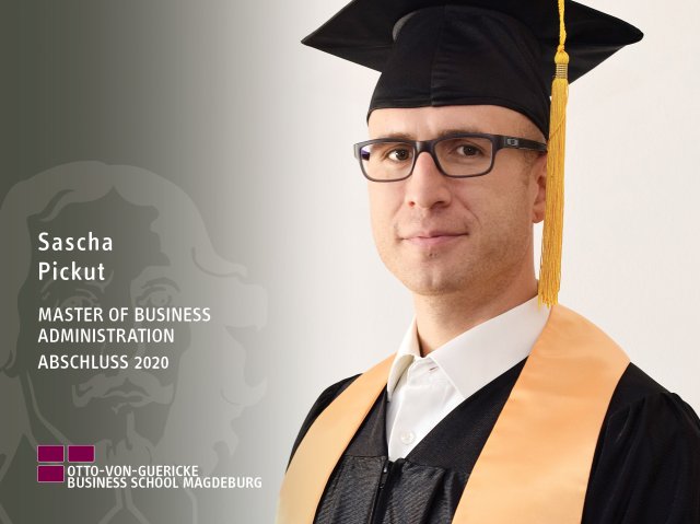 Sascha Pickut (BBA/MBA-Abschluss 2020)